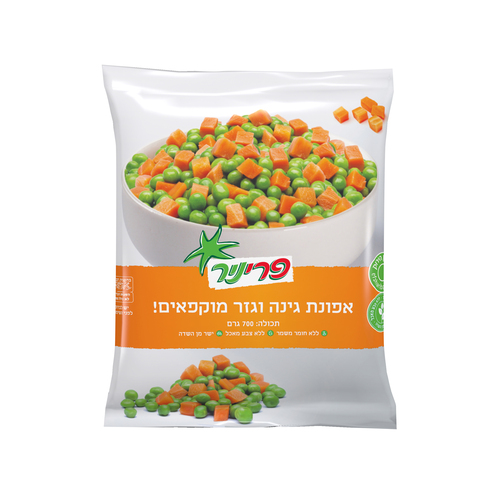 אפונת גינה וגזר